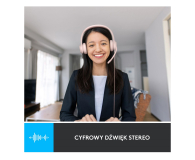 Logitech H390 różowy - 1110326 - zdjęcie 5